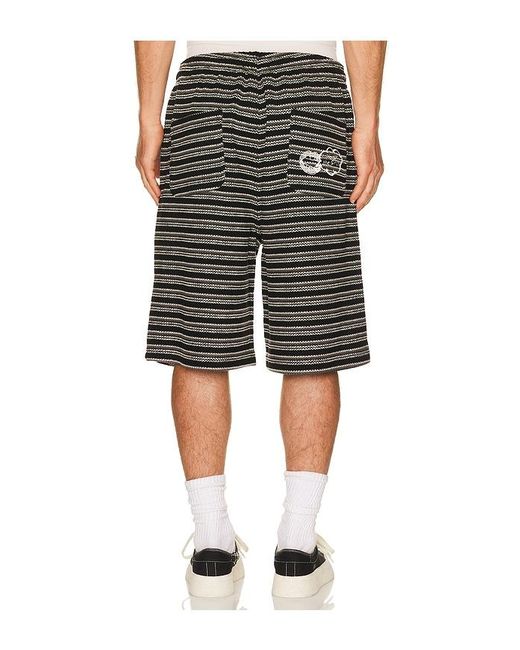 Honor The Gift Black Speak Striped Short for men