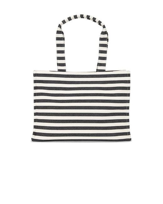 Anine Bing White Lara Tote