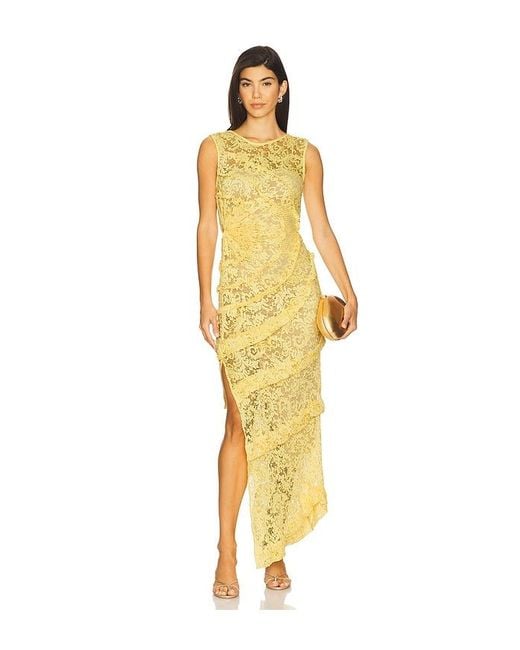 Georgia Hardinge Spiral Dress in Metallic | Lyst