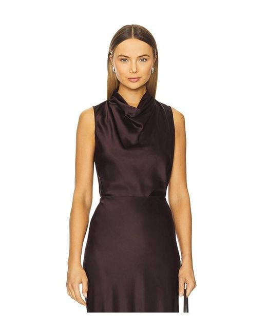 Veronica Beard Black Tam Top