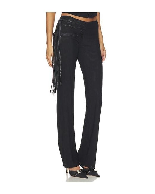 I.AM.GIA Blue Iselda Fringe Pant