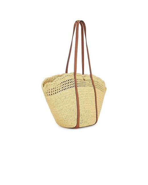 Ulla Johnson Metallic Marina Raffia Tote Bag