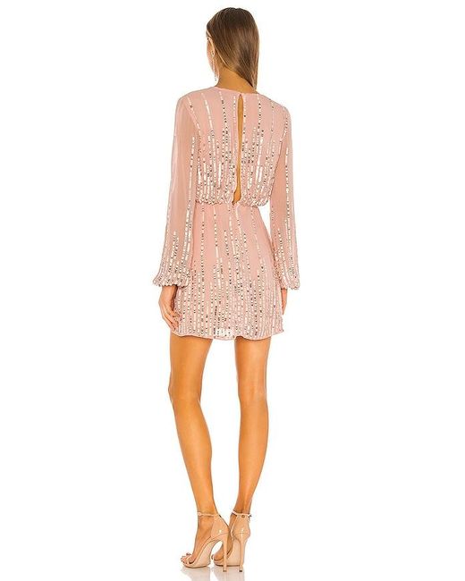 Lovers + Friends Pink Poppy Mini Dress