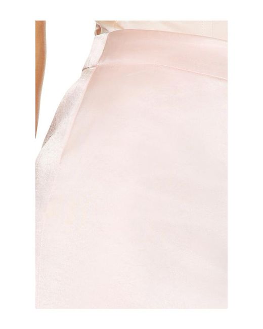 Lovers + Friends White Rowen Mini Skirt
