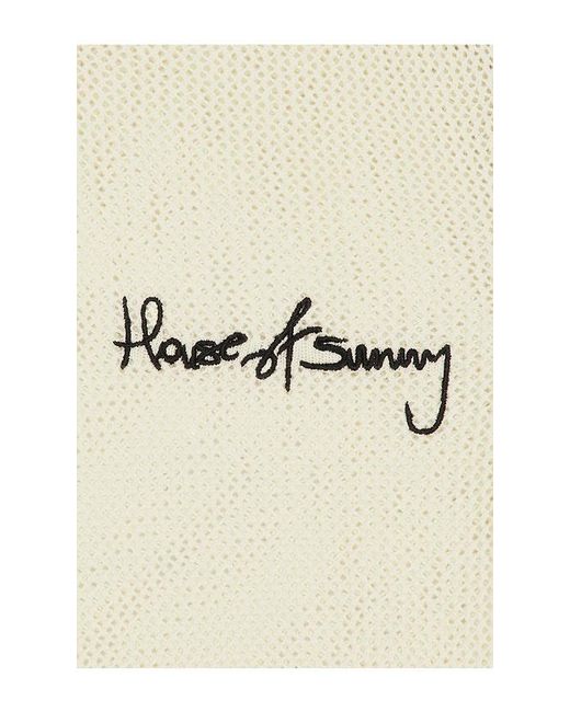House Of Sunny Black Keepers Knit Polo for men