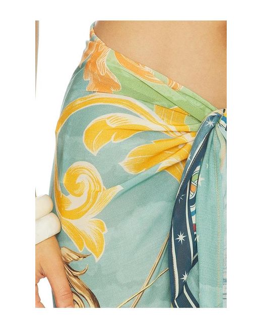 Agua Bendita Multicolor Marine Solstice Sarong