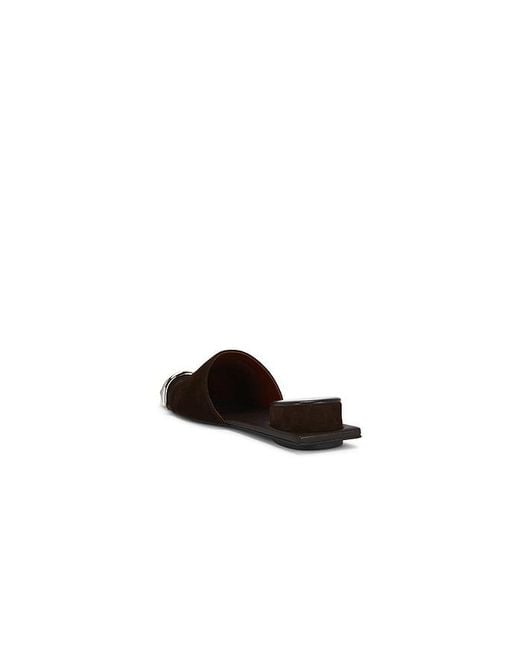Tory Burch Black Pierced Mule