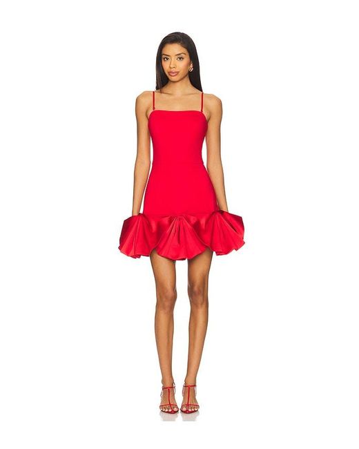 Elliatt Red Evee Strapless Mini Dress