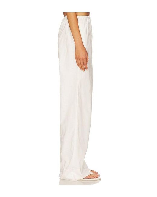 SNDY'S White Ismene Pants