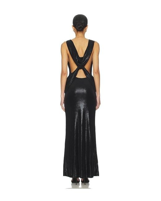superdown Black Stacy Maxi Dress
