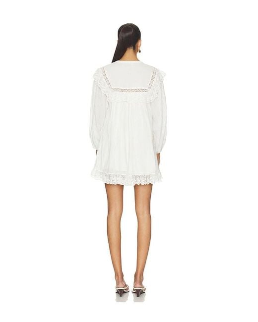 Rixo White Inez Dress