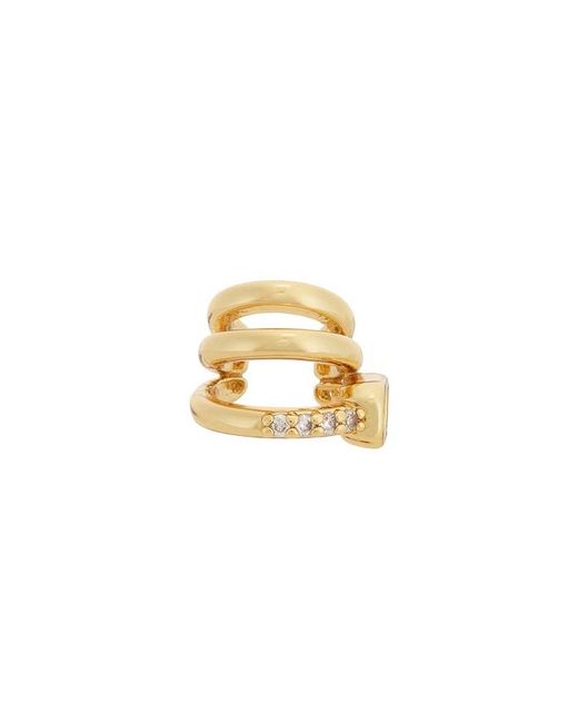 Ettika White Cluster Ear Cuff