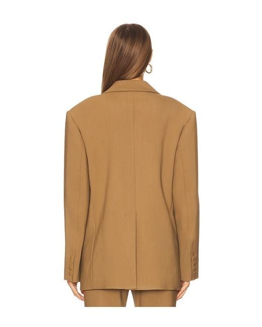 Nanushka Natural Diante Blazer