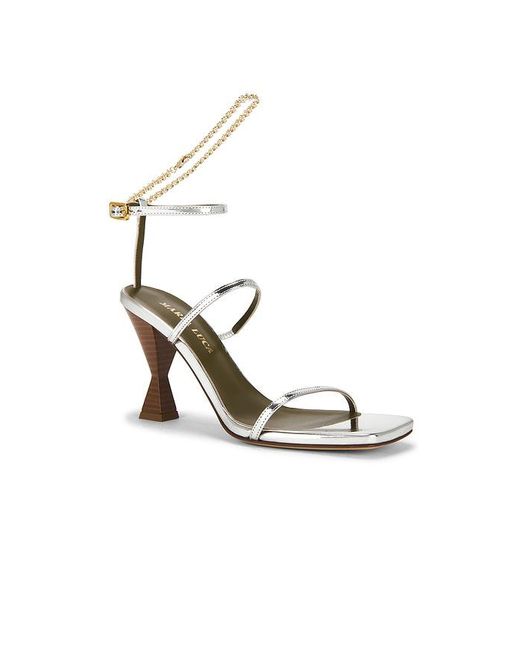 MARIA LUCA White Ofelia High Clessidra Sandal