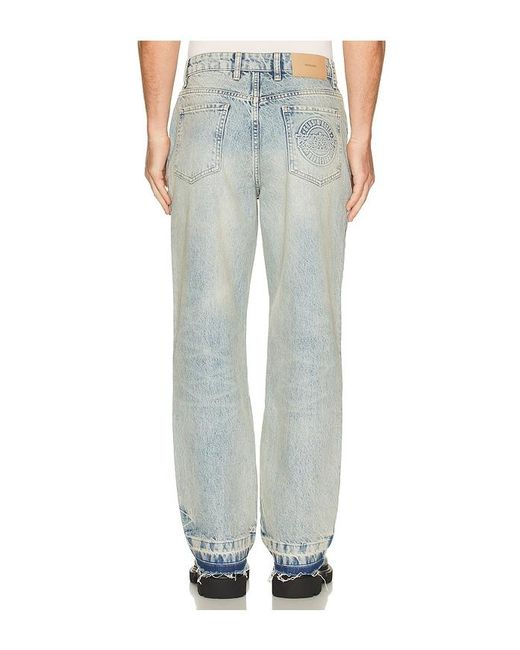 Represent Blue X Guns N' Roses Denim Jeans for men