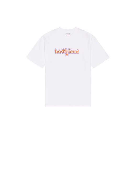 Camiseta En Color Blanco Talla (También En S) Badfriend de hombre de color White