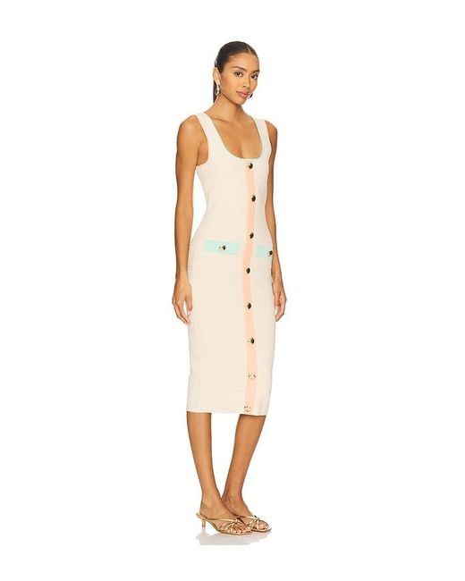 Vestido Lyle En Color Crema Talla (También En M, S, Xl, Xs) retroféte de color White