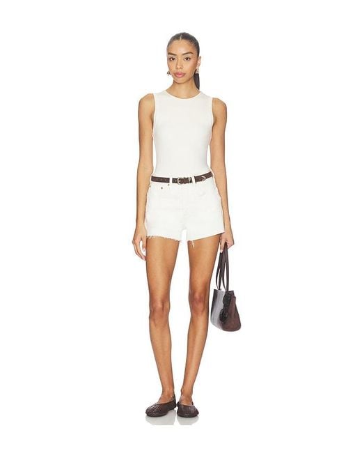Levi's White 501 Original Short
