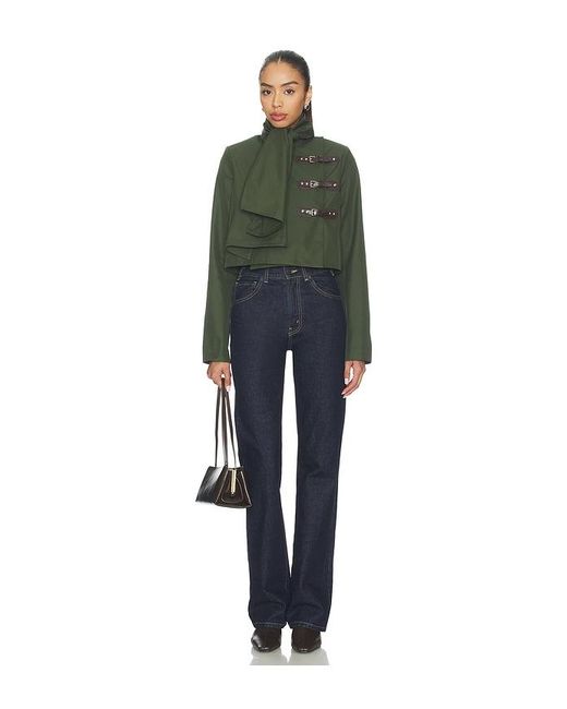 Lovers + Friends Green Florence Jacket
