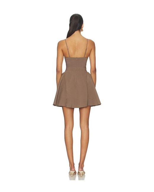 MAJORELLE Natural Serena Mini Dress