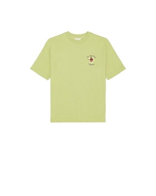 Drole de Monsieur Green Dr&Ocirc;Le De Monsieur T-Shirt Slogan Rose for men