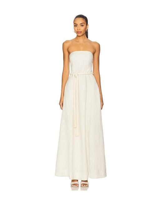 Vestido Everli En Color Neutral Talla En LPA de color White