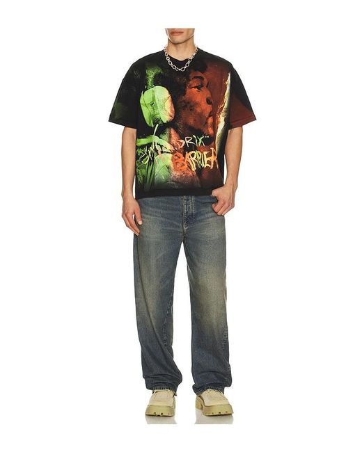 Barriers Worldwide Black X Jimi Hendrix Alchemy T-Shirt for men