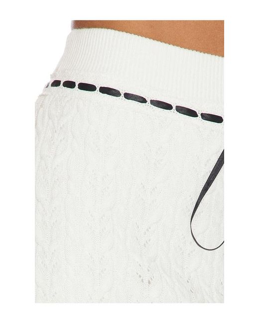 Show Me Your Mumu White Simone Mini Skort