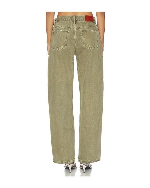 EB DENIM Natural Mid Rise Baggy Jeans