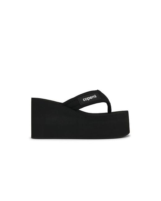 Coperni Black Wedge Sandal