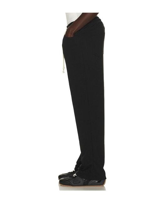 KROST Black Five Pocket Sweatpant for men
