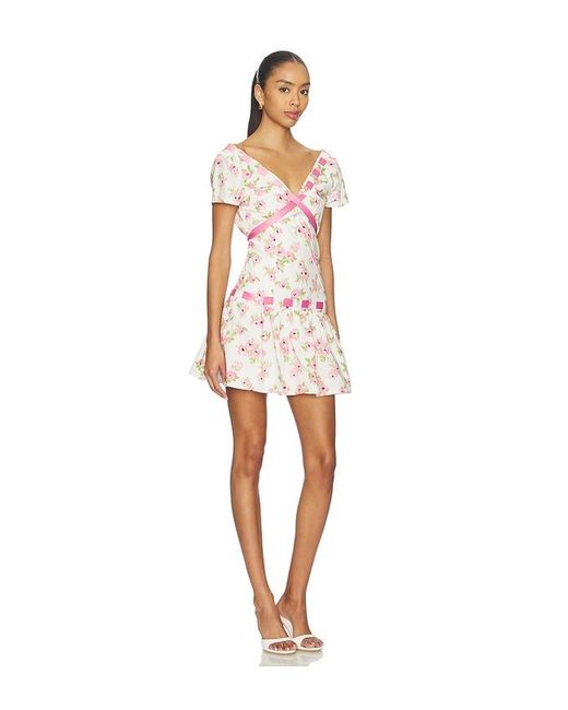 Frankie's Bikinis White Belladonna Poplin Mini Dress