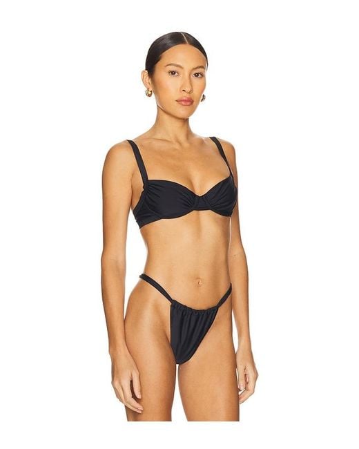 superdown Orange Chiara Bikini Top
