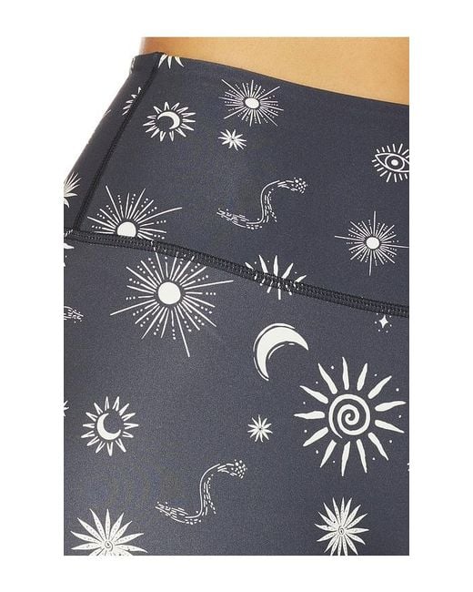 Spiritual Gangster Blue Solstice Lotus 7/8 Legging