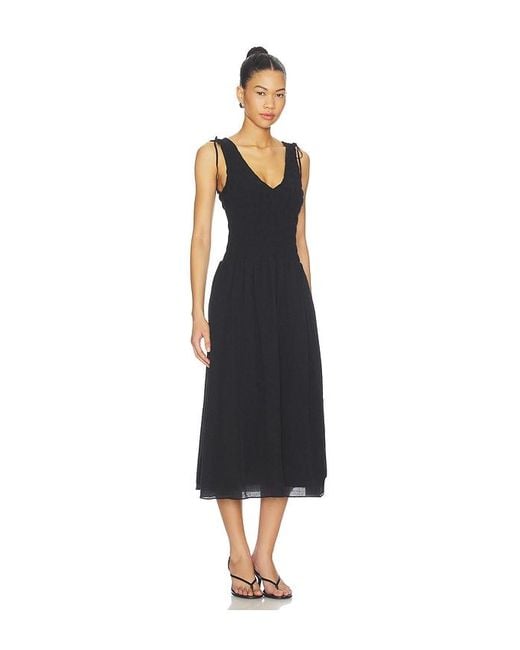 PAIGE Black Sebastian Dress