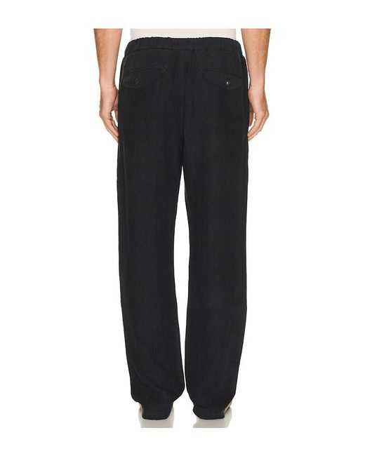 Citizens of Humanity Black Drawstring Deck Pants for men
