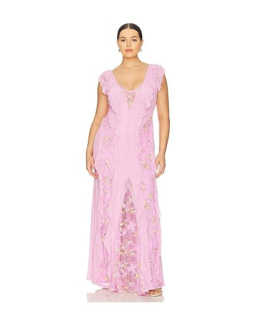 AFRM Pink Trista Dress