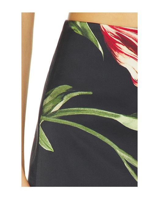 Alice + Olivia Black Rubi Micro Skirt