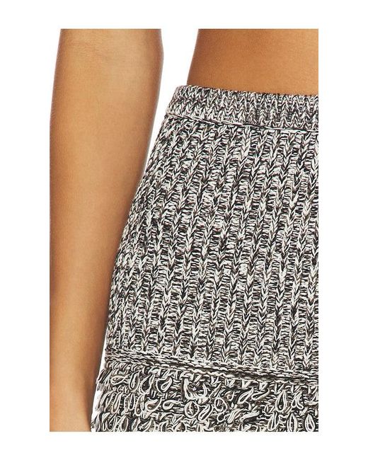 Casona Gray La Traviesa Skirt