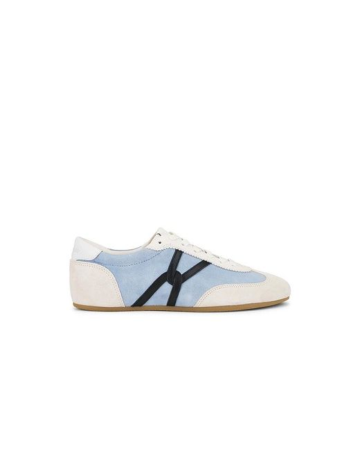 Veronica Beard True Platform Sneaker in Sand/Navy