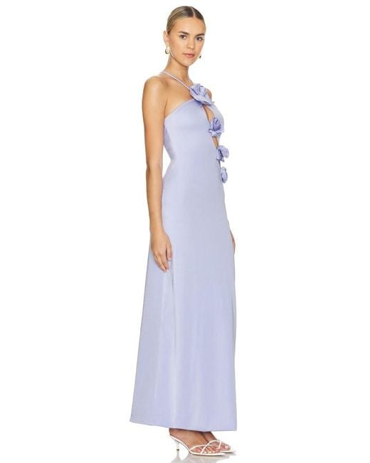 Maygel Coronel Purple Liri Dress