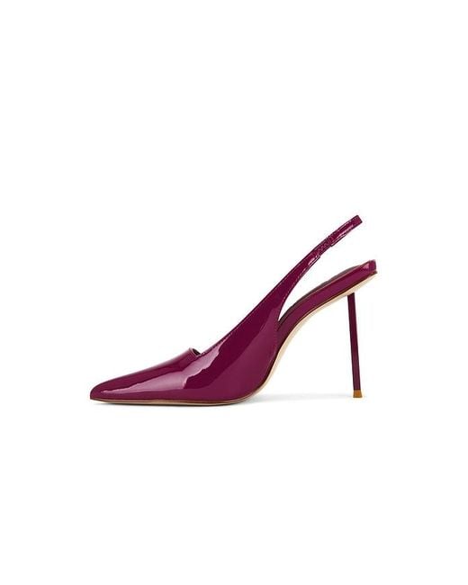 Femme LA Purple G63 Slingback Pump