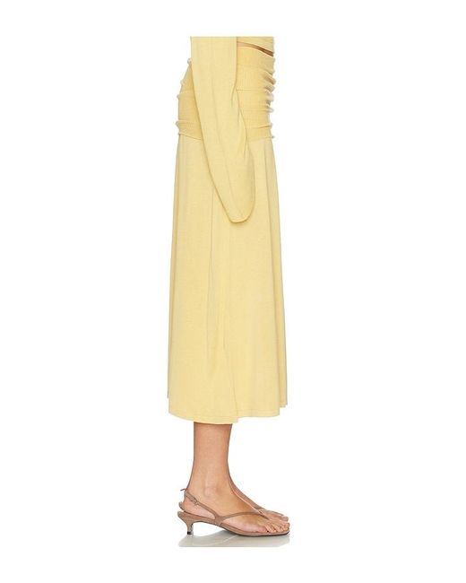 AYA MUSE Yellow Rylin Skirt