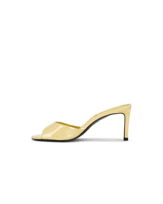 Black Suede Studio Metallic Freddie 65 Mule