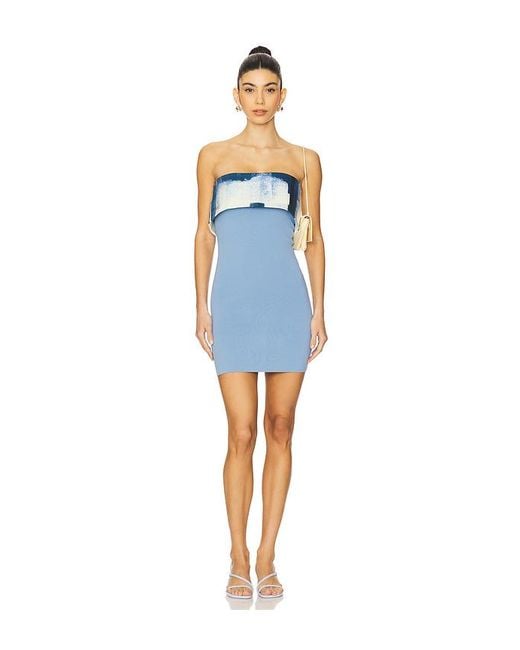 Vestido Nava En Color Azul Talla (También En Xs) Alexis de color Blue