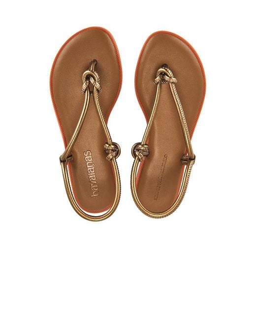 Havaianas Brown Una Acai Eur Sandal