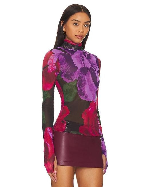 AFRM Red Zadie Top