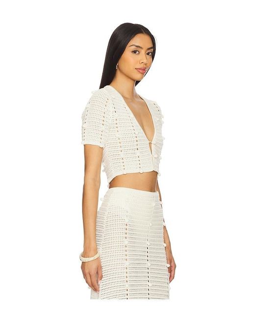 Devon Windsor Hada トップ White