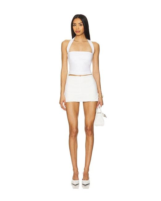 MAJORELLE White Royce Top