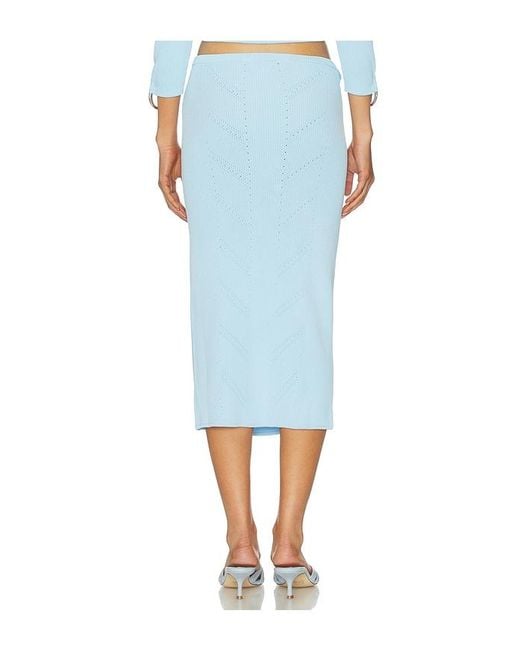 OSIS STUDIO Blue Lux Skirt